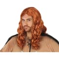 Miniatyrbillede 1 af 2: Paryk Brun Viking mand