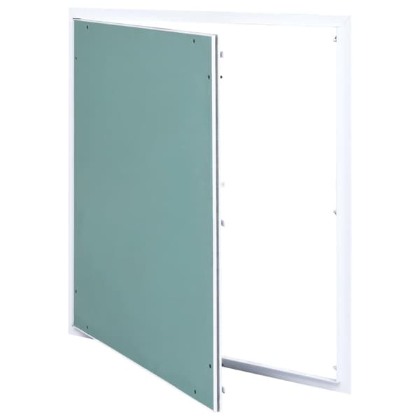 vidaXL adgangspanel med aluminiumsramme og gipsplade 200x200 mm -  Lemme
