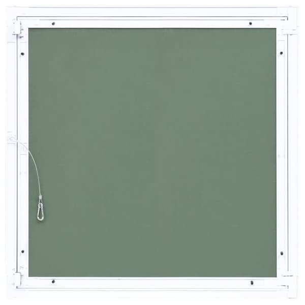 vidaXL adgangspanel med aluminiumsramme og gipsplade 200x200 mm -  Lemme