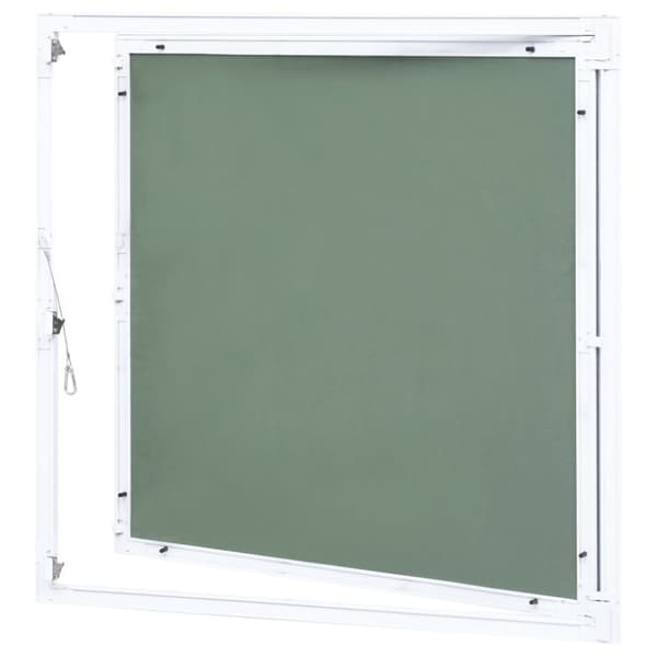 vidaXL adgangspanel med aluminiumsramme og gipsplade 200x200 mm -  Lemme