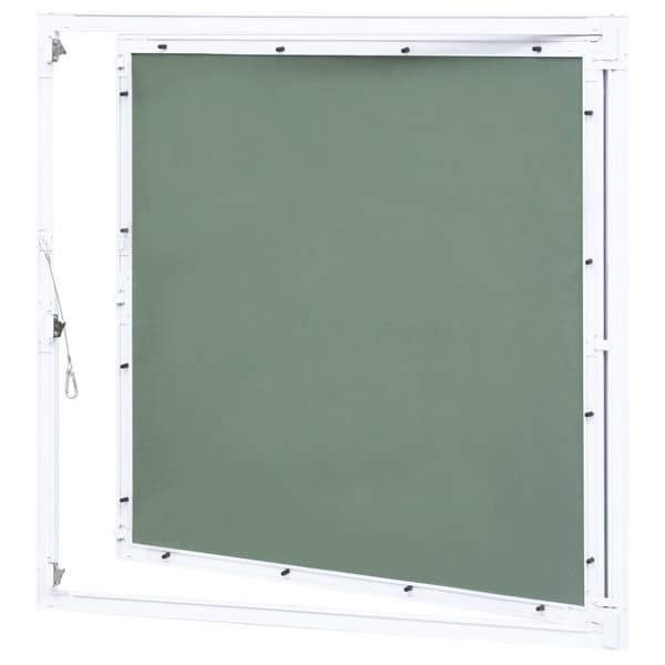 The Living Store adgangspanel med aluminiumsramme og gipsplade 600x600 mm -  Lemme