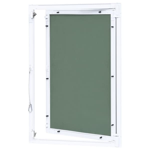 The Living Store adgangspanel med aluminiumsramme og gipsplade 400x600 mm -  Lemme
