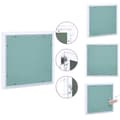 Miniatyrbillede 1 af 10: Lemme - Living adgangspanel med aluminiumsramme og gipsplade 400x400 mm