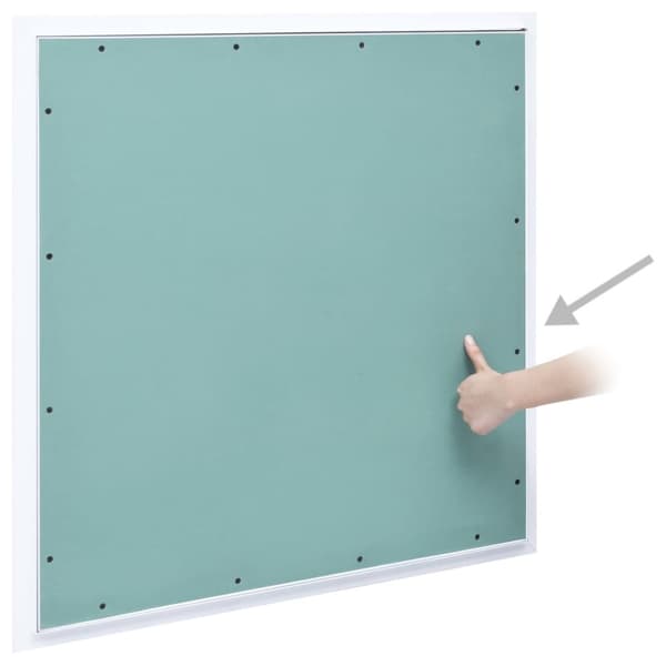 Adgangspanel med aluminiumsramme og gipsplade 500x500 mm - Adgangspanel - Adgangspaneler - Home & Living
