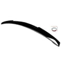 Miniatyrbillede 1 af 2: Bagagerumsvinge Spoiler, ABS Materiale, Glansfuld Sort Finish,blank sort