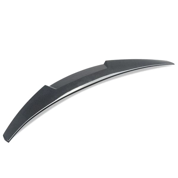 Bagspoiler, ABS-plastik, kulfiberlook, blank finish,kulstof look