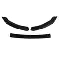 Miniatyrbillede 1 af 2: VW Golf MK7 Front Bumper Lip Spoiler, Høj Kvalitet PP, Nem Installation,Glossy Sort
