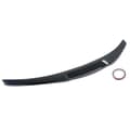 Miniatyrbillede 1 af 2: Bagspoiler, M4 stil, ABS plast,glans sort
