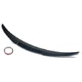 Miniatyrbillede 2 af 2: Bagspoiler, M4 stil, ABS-plastik,glans sort