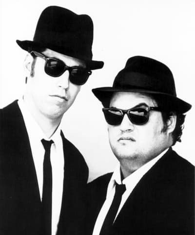Fedora Trilby Blues Brothers Hatt L/XL