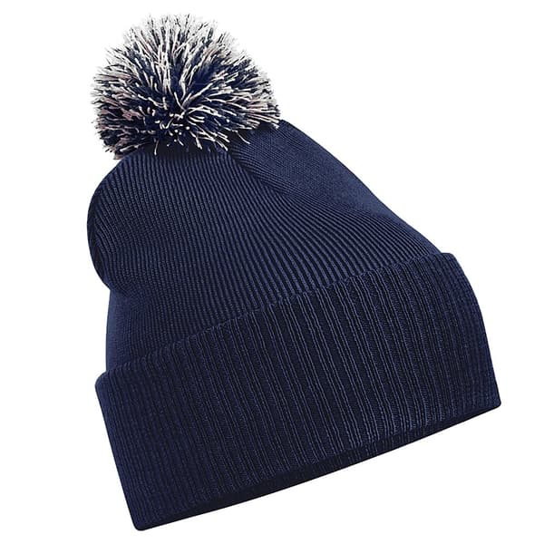 Beechfield Junior Snowstar Duo Winter Beanie Hat / Schoolwear