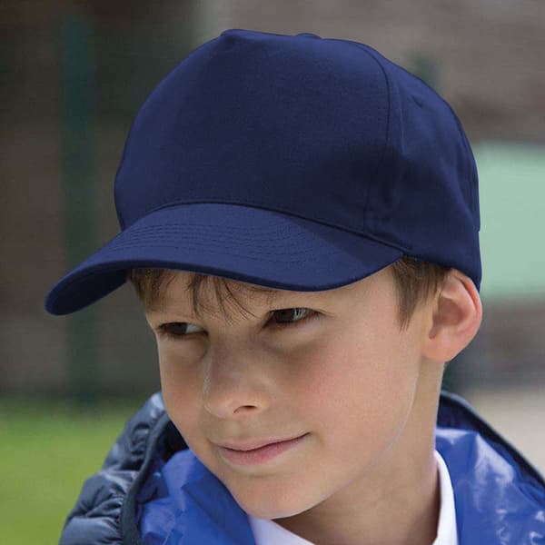 Result Headwear Childrens/Kids Boston 65/35 Polycotton Cap