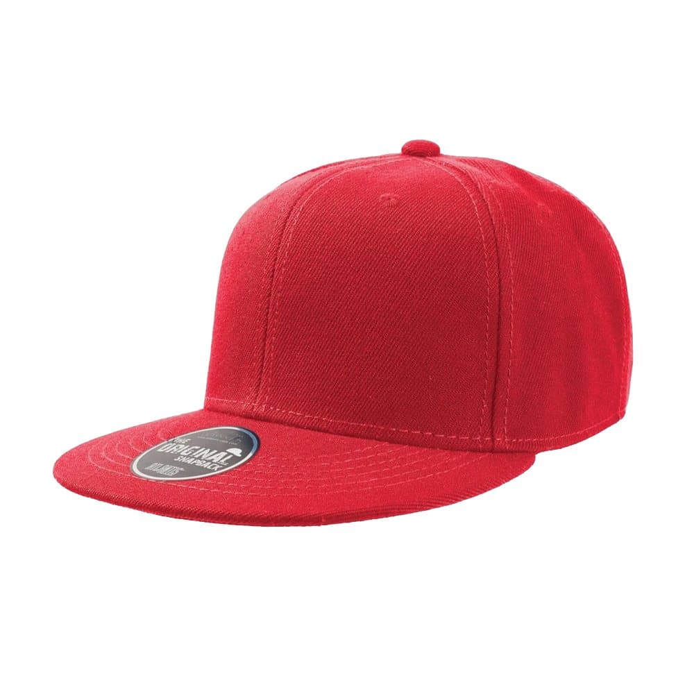 Atlantis Children/Kids Flat Visor 6 Panel Snap Back Cap (2 st.)