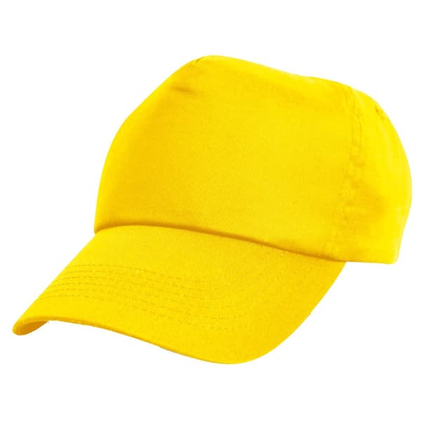 Result Unisex Childrens/Kids Plain Basebll Cap (Pack of 2)