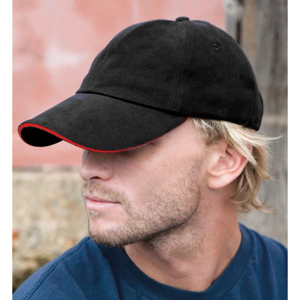Result Core Unisex Vuxna Memphis Sandwich Peak Cap