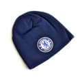 Miniatyrbilde 1 av 2: Chelsea FC Knitted Crest Beanie