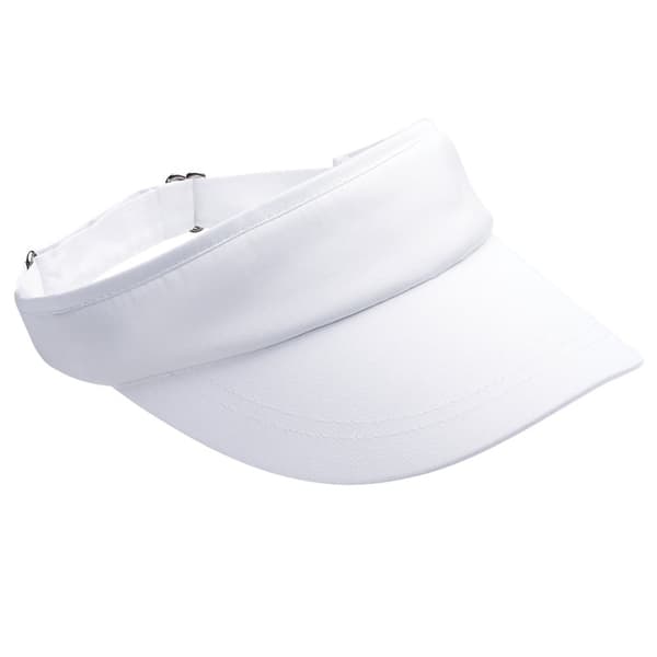 Beechfield Unisex sportvisir / huvudbonad (2 st.) White One Size