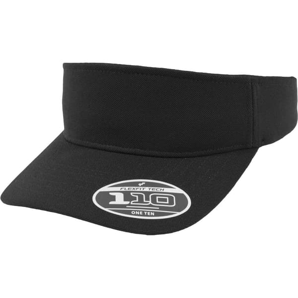 Flexfit By Yupoong 110 Visor Cap Black One Size