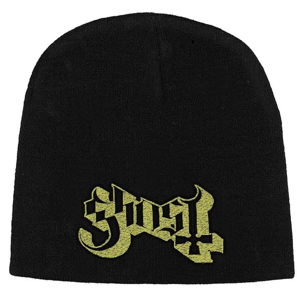 Ghost Unisex Beanie Hat: Logo