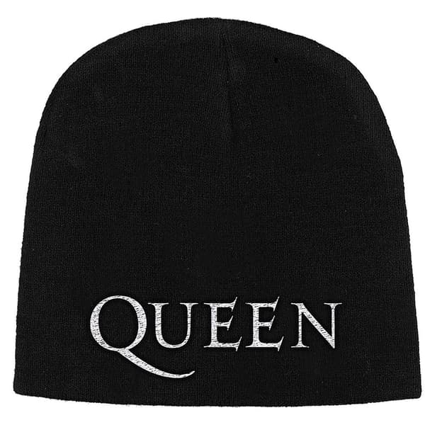 Queen Unisex Beanie Hat: Logo