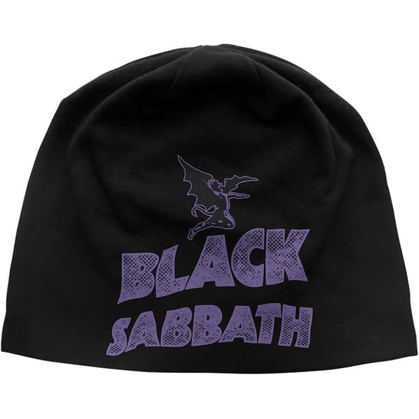 Black Sabbath Unisex Beanie Hat: Logo & Devil