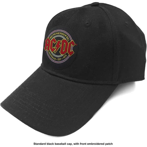 AC/DC Unisex Baseball Cap: Est 1973