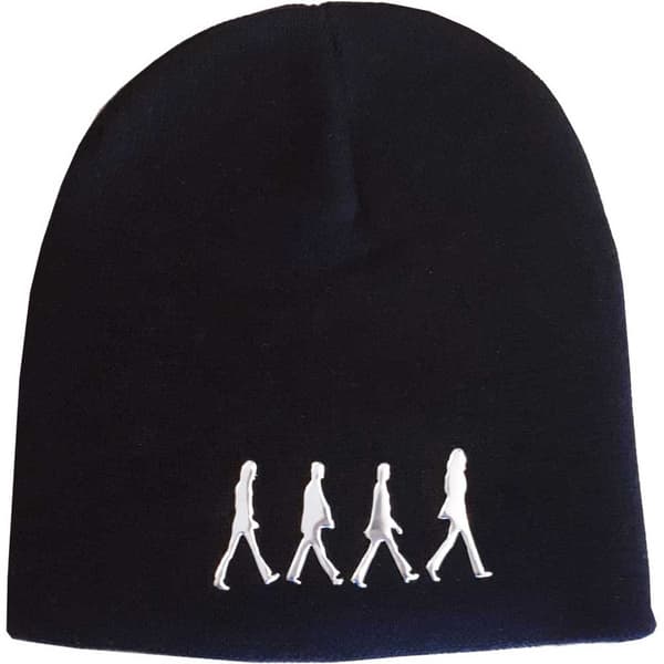 The Beatles Unisex Beanie Hat: Abbey Road (Sonic Silver)