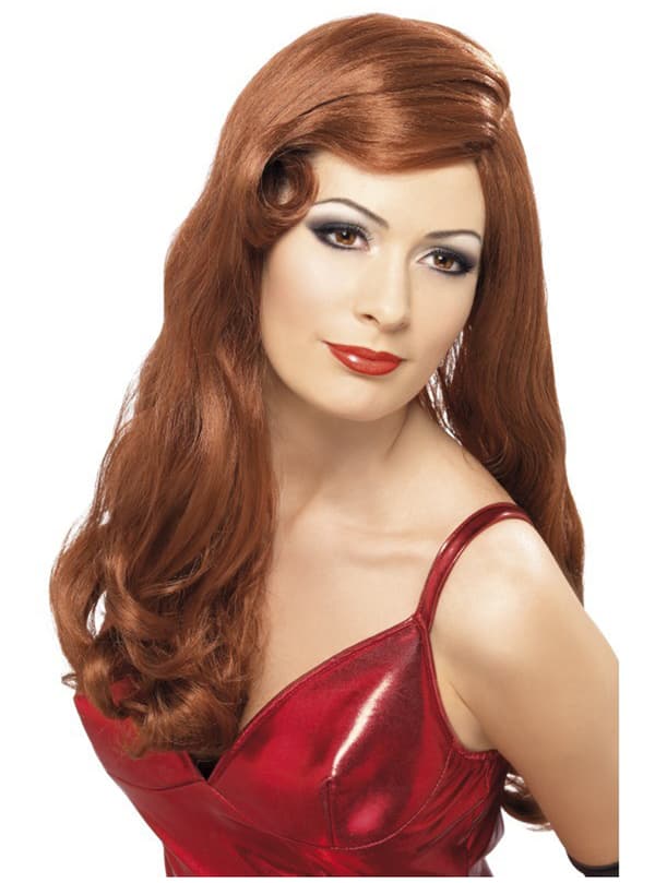 Jessica Rabbit Punainen Peruukki