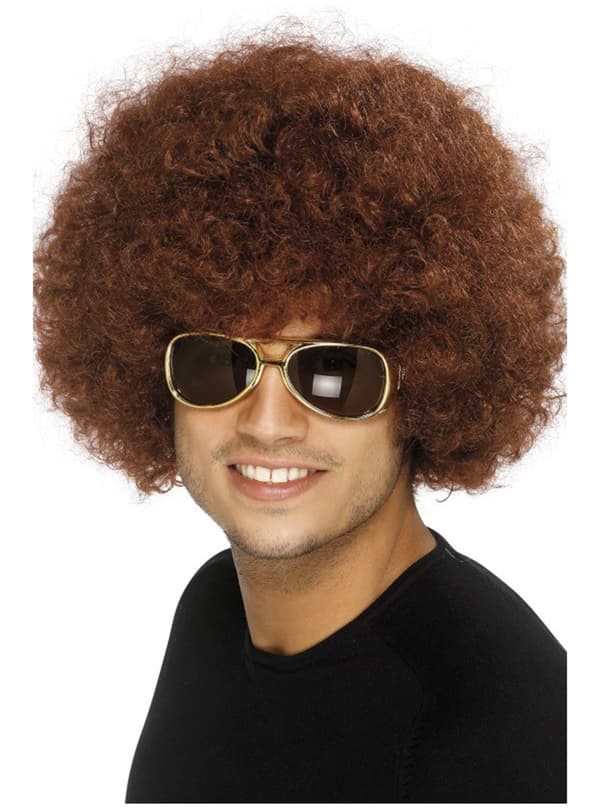Funky afroperuk Brun