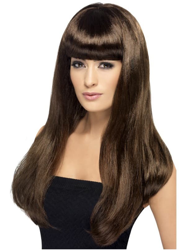 Sexig Peruk Brun