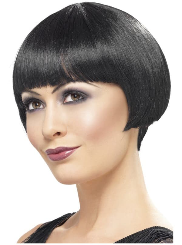 20- luvun Bob-cut peruukki tytölle