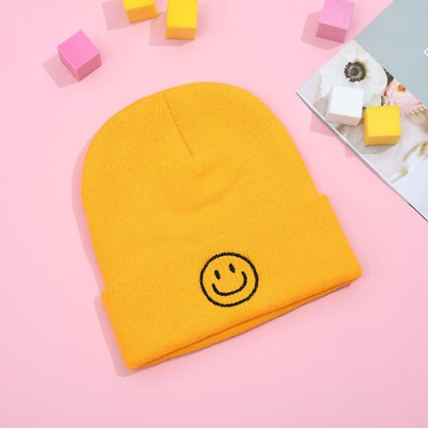 Varm tyk strikket ULL hat vinter Hip-Hop beanie flere farver
