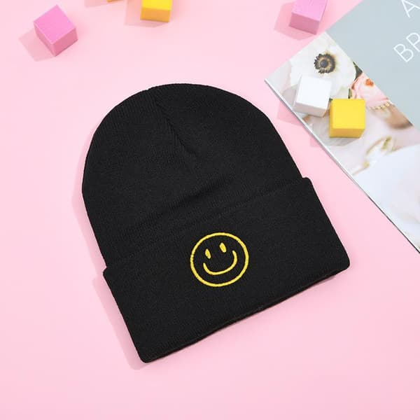 Varm tyk strikket ULL hat vinter Hip-Hop beanie flere farver