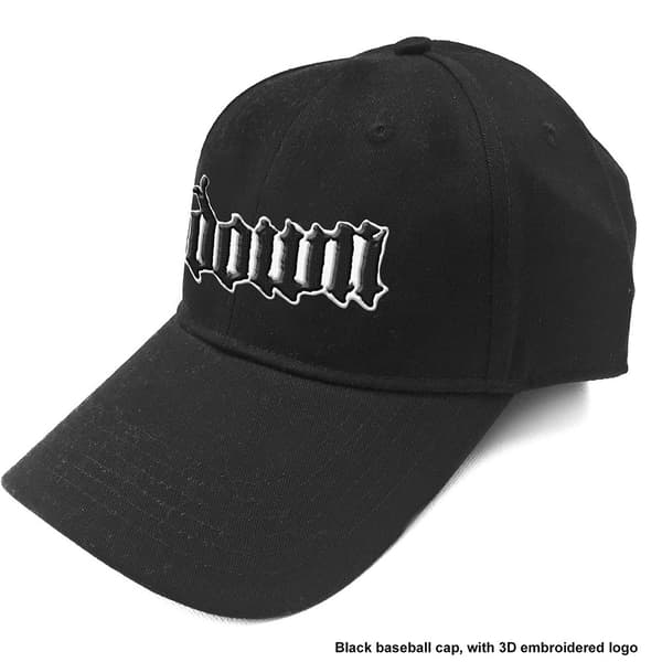 Down Unisex Baseball Cap: Logo