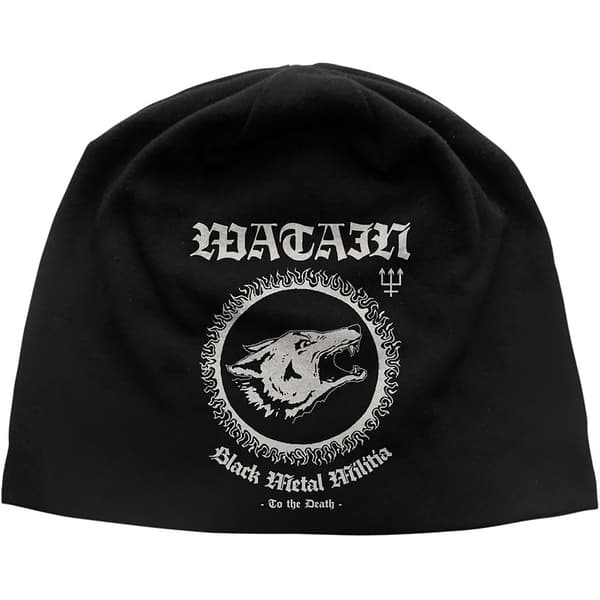 Watain Unisex Beanie Hat: Black Metal Militia