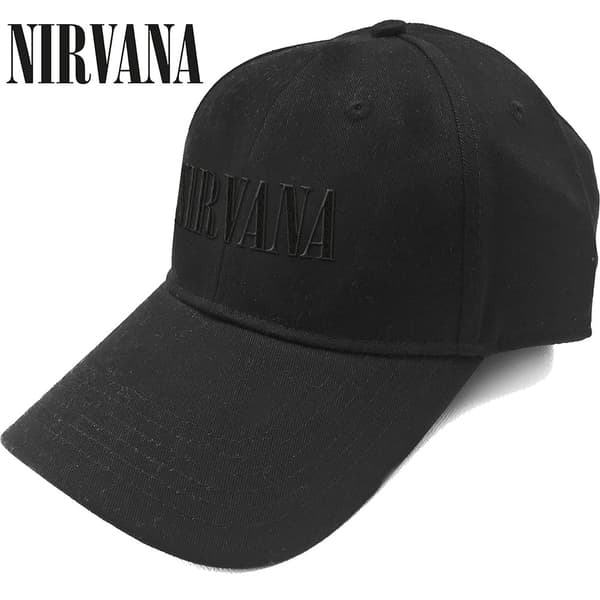 Nirvana Unisex Baseball Cap: Text Logo