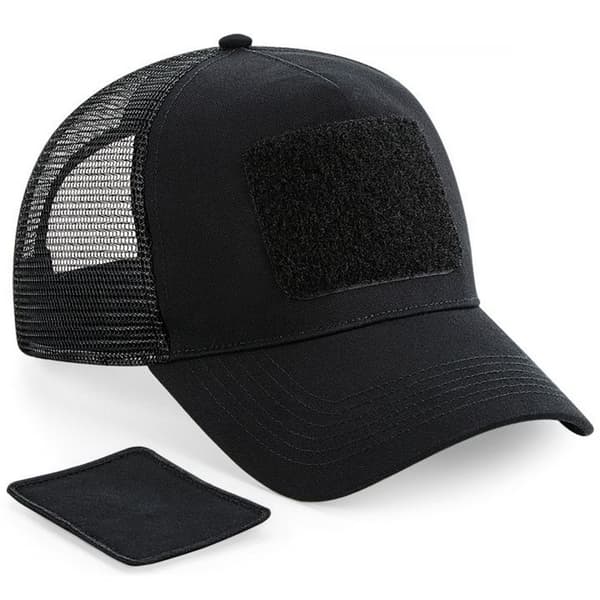 Beechfield Unisex Trucker Cap för vuxna Black One Size