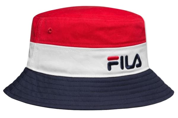 Fila Blocked Bucket Hat 686109-G06, hat, Mand, rød, Størrelse: One size