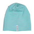 Miniatyrbillede 1 af 2: Beanie Classic Mint/Hvidstribet M 5-6 år - Geggamoja