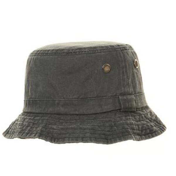 Adults Unisex Washed Denim Brush Hat
