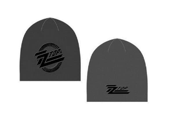 ZZ Top band Logo Official grey Beanie Hat One Size