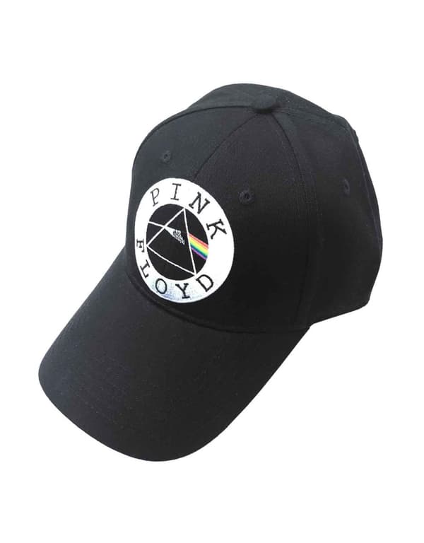 Pink Floyd Baseball Cap Circle Logo Official Black One Size