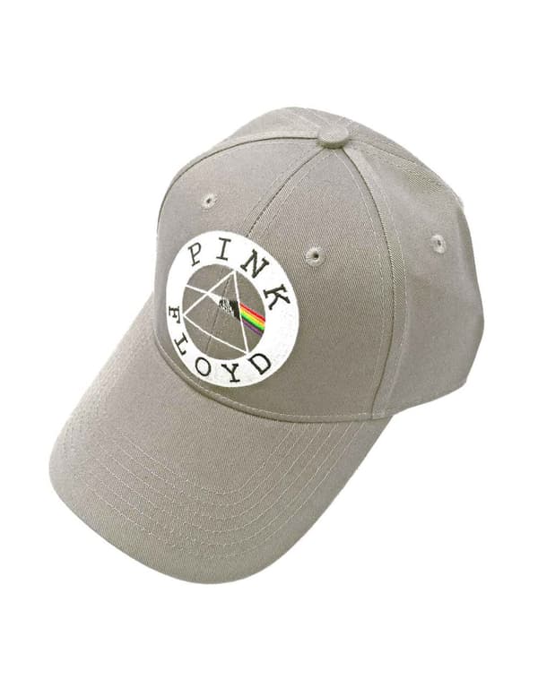 Pink Floyd Baseball Cap Circle Logo Official Sand One Size