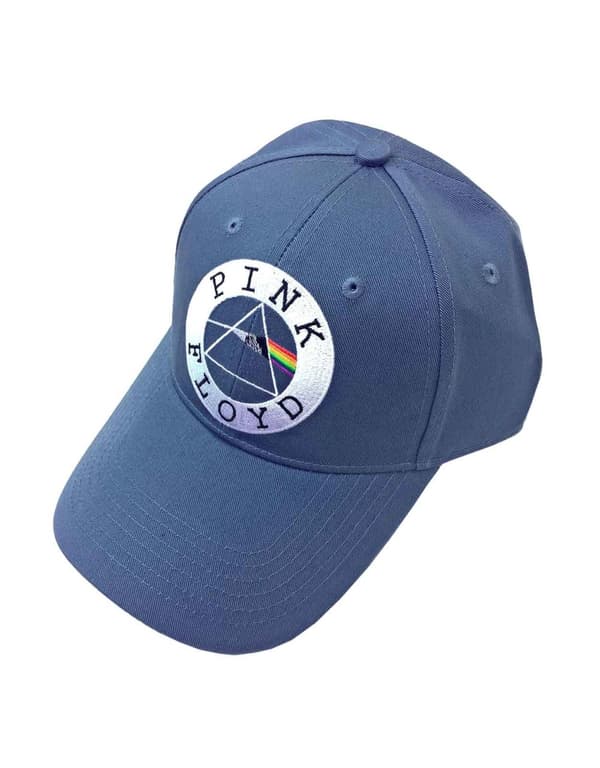 Pink Floyd Baseball Cap Circle Logo Official Denim Blue One Size