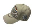 Miniatyrbild 3 av 4: Pink Floyd Baseball Cap Dark Side of the Moon Album Distressed Sand Strapback Taglia unica
