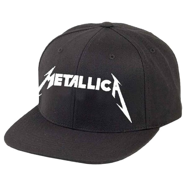Metallica Baseball Cap band logo Damage Inc Official Black snapback One Size