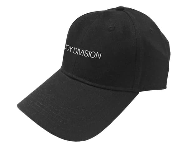Joy Division Baseball Cap Band Logo Official Black Unisex One Size