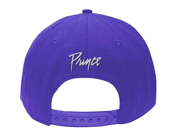 Prince Baseball Cap White Symbol Official Purple Unisex Snapback Taglia unica