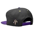 Miniatyrbild 3 av 3: Prince Baseball Cap Gold Logo & Symbol Official Black & Purple Unisex One Size