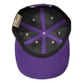 Miniatyrbild 2 av 3: Prince Baseball Cap Gold Logo & Symbol Official Black & Purple Unisex One Size